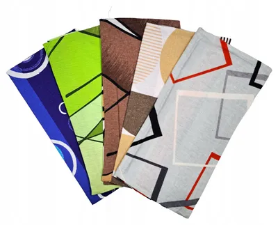 Produktbild von Nyks Flanell-Kissenbezüge 40x40 cm Set 5 Stück Verkaufsmix