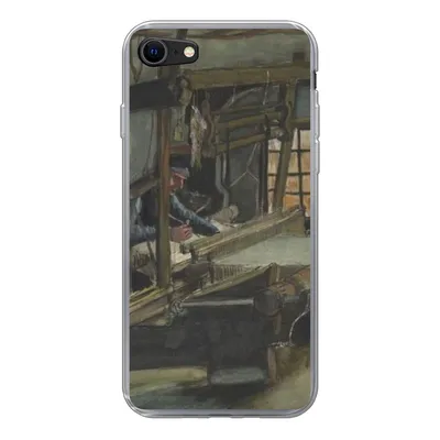 Produktbild von MuchoWow® Handyhülle Schutzhülle Hülle für iPhone SE 2020 Weber - Vincent van Gogh Silikon Softcase Handy Hülle - Kartenbesitzer