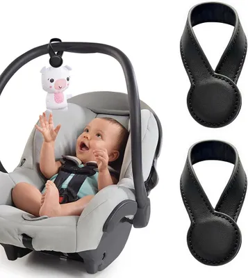 Imagen del producto de Juego de 2 clips magnéticos, con fuerte adherencia, para cochecitos y accesorios