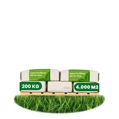 Zdjęcie produktu dla Nawóz do trawnika (10x – 200 kg – na 4000 m2) - Organifer