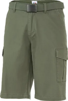 Produktbild von Tom Ramsey Herren Cargobermudas mit Gürtel, aus robustem Baumwoll-Stretch-Gewebe