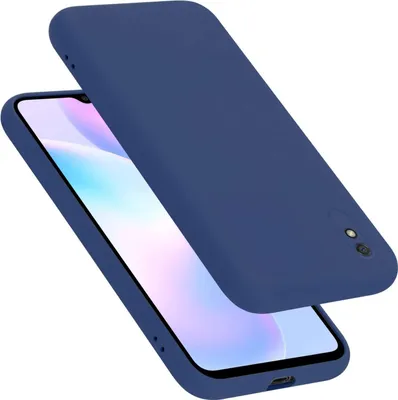 Immagine prodotto di Cadorabo Custodia per Xiaomi RedMi 9A / RedMi 9AT Custodia in silicone per telefoni cellulari Custodia in silicone liquido, resistente ai graffi e antiurto Custodia protettiva per Xiaomi RedMi 9A / RedMi 9AT