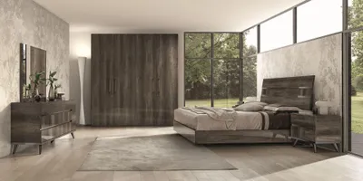 Produktbild von Schlafzimmer-Set Mida 6-Teilig in Eiche Vintage 150 x 200 cm