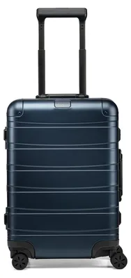 Productafbeelding van REDOLZ trolley Pro Aluminium Cabin Trolley Deep Blue donkerblauw 55cm