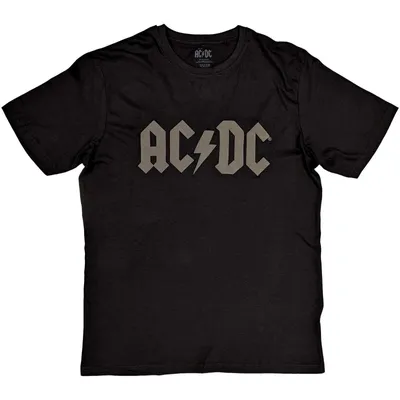 Produktbild von AC/DC Logo Hi-Build Black L T-Shirt
