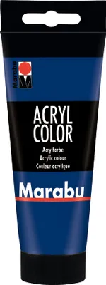 Produktbild von Marabu 12010050053, 100 ml, Blau, Satin, Tube, Wasserfest