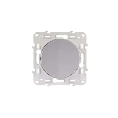 Image de Interrupteur tactile Odace couleur aluminium Schneider Electric