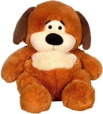 Produktbild von Plüschtier Chubby Dog - GIPSY TOYS - 40 cm Karamell