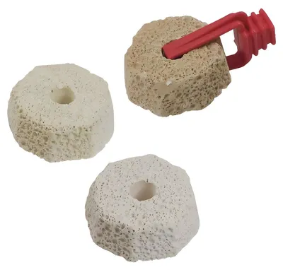 Image de Nobby Pierre ponce avec support, paquet de 3, 30 g chacun