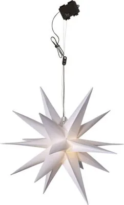 Produktbild von Star Trading 505-10-1 LED-Outdoor-Stern "Alice", 12 warmwhite LED, wei