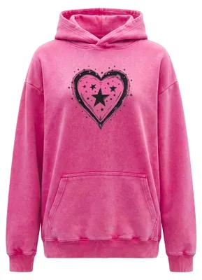 Immagine prodotto di Felpa con cappuccio da donna SUPSLIM - rosa, taglia XL