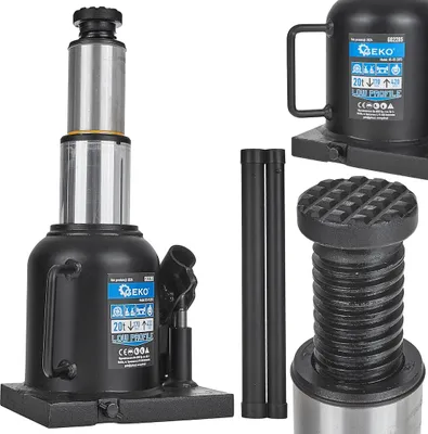 Obrázek produktu pro GEKO Dvoustupňový hydraulický zvedák 20 t - panenka, nízkoprofilový - G02285