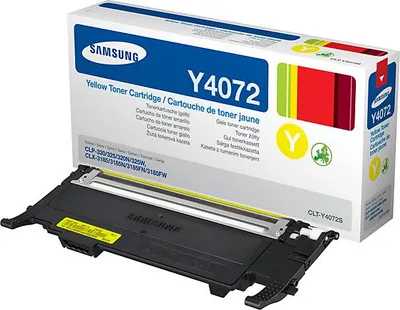 Image de Samsung CLT-Y4072S Cartouche de toner 1 pièce(s) Original Jaune