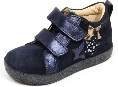 Produktbild von H3566 sneaker bimba girl FALCOTTO NATURINO 1440 kids suede shoes blue