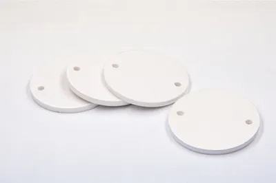 Produktbild von Dreifke® Grundplatte für Stromkreisbezeichnungsschilder, blanko, Kunststoff, ...