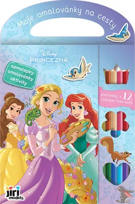 Zdjęcie produktu dla Moje kolorowanki na podróż Disney Princess