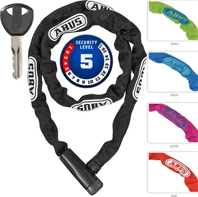 Zdjęcie produktu dla Abus Steel-O-Chain 5805K/75 Black Zamek-Łańcuch