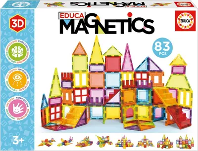 Image de Jeu Educa Magnetics 83 Pièces