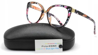 Image de PolarZONE DPZK818 Lunettes anti-lumière bleue motif floral