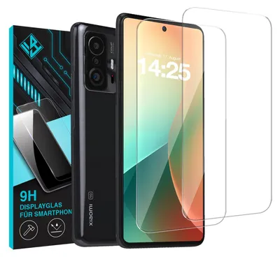Produktbild von 2x 9H Schutzglas Displayschutzfolie für Xiaomi 11T / 11T Pro Displayglas Displayschutz Glas Panzerfolie Schutzglasfolie