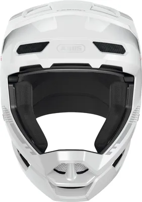 Zdjęcie produktu dla ABUS Downhill Helmet HiDrop - kask pełnotwarzowy z certyfikatem ASTM i zewnętrzną skorupą ABS do MTB: downhill, enduro i bike park - dla dorosłych i nastolatków - biały, rozmiar M (57-58 cm)