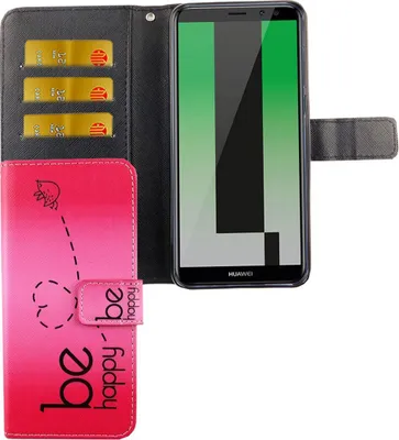Zdjęcie produktu dla Etui na telefon komórkowy Etui na telefon komórkowy Huawei Mate 10 Lite Be Happy Pink