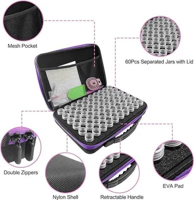Obrázek produktu pro Šicí krabička Diamantová malba DIY Ruční práce 60