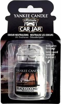 Obrázek produktu pro Yankee Candle Černý kokosový osvěžovač do auta Ultimate Air Freshener