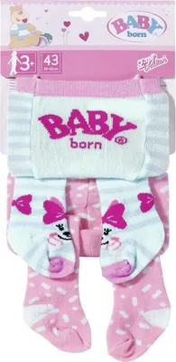 Produktbild von BABY born Strumpfhose 2er, sortiert