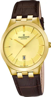 Produktbild von Candino Herren Quarzuhr Analog C4542/2 Leder Armband-Uhr Luxus braun D2UC4542/2