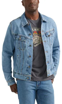 Zdjęcie produktu dla Kurtka jeansowa Lee Herren Legendary Classic Rider, kolor niebieski, rozmiar S
