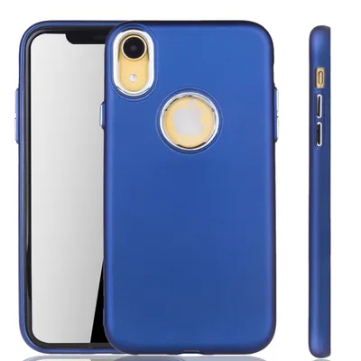 Zdjęcie produktu dla Apple iPhone XR Case - Etui na telefon komórkowy Apple iPhone XR - Etui na telefon komórkowy w kolorze ciemnoniebieskim