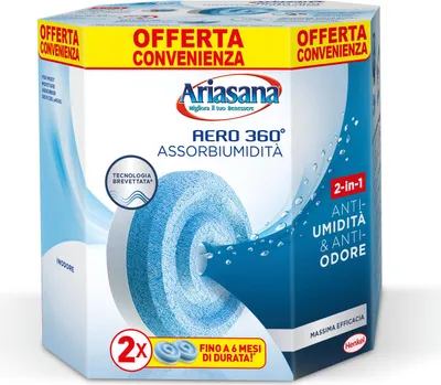 Immagine prodotto di Ariasana Aero Tab Inodore bipack 2x450g