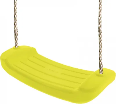 Image de TRIGANO Balançoire pour enfants 1,9-2,5 m Jaune J-427