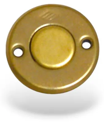 Immagine prodotto di Pulsante di ricambio in ottone per elettroserrature CISA 0611/00