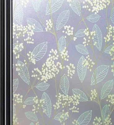 Produktbild von Undurchsichtige Fensterfolie, Milchglasfolie, Klebefolie – Sichtschutz und UV-Schutz – 90 x 300 cm