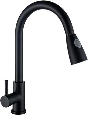 Produktbild von Famanu Küchenarmatur 360° drehbar - 2 Wasserstrahlarten - warm und kalt