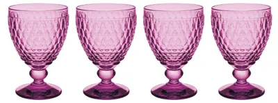 Produktbild von Villeroy & Boch Boston Berry 4er Set Rotweinglas 200 ml lila Kristallglas