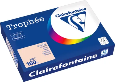 Produktbild von Clairefontaine Kopierpapier Trophee lachs DIN A4 - 160 g/m² - A4