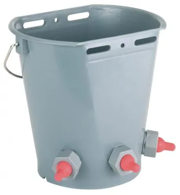 Produktbild von Lammeimer m. 3  kurzen Saugern