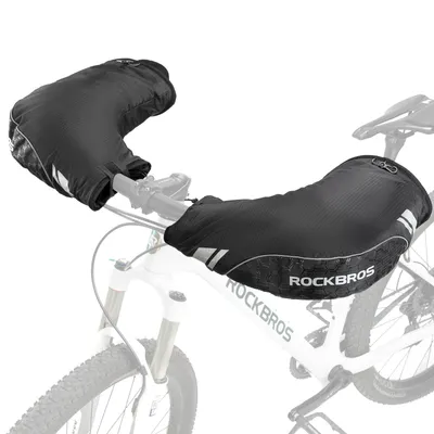Immagine prodotto di ROCKBROS Copri manubrio Copri manubrio per bicicletta moto idrorepellente riflettente