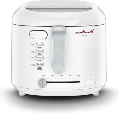 Image de Friteuse 1 kg pour 4 personnes, capacité 1,8 l, blanche