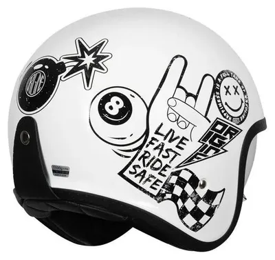 Image de Casque jet Origine Spirit Explorer Blanc S Blanc S