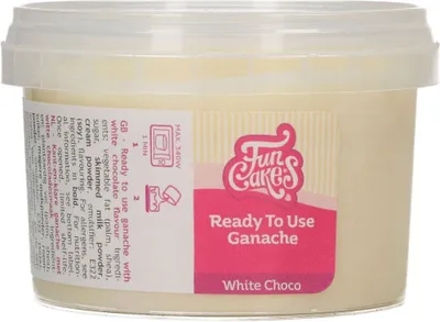 Produktbild von Funcakes Ganache Weiße Schokolade 260g