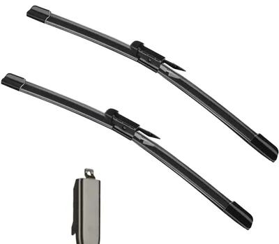 Image de 2 essuie-glaces pour BMW Série 3, modèles 4 portes, E90, E91, F30, F31, F34, F80 M3, de 09/2009 à 2020