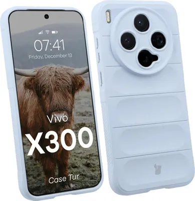 Produktbild von Robuste Handyhülle für Vivo X300, Bizon Case Tur, Hellblau
