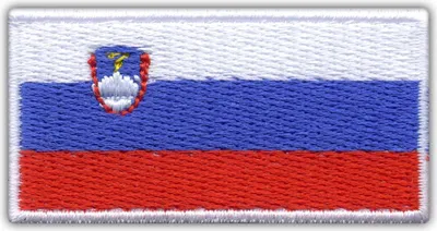 Immagine prodotto di Patchion Bandiera slovena Patch autoadesivo