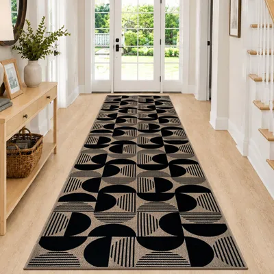 Produktbild von Omgoods - Teppichläufer, 80 x 300 cm - Rutschfest und waschbar, geeignet für Flur und Küche