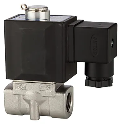 Produktbild von Riegler 2/2-Wege-MV., ES, NO, direktg., 24 V DC, G 1/8, PN 0-20 bar