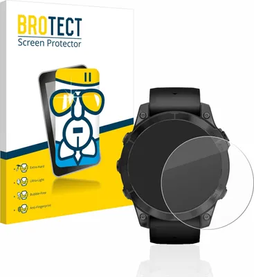 Produktbild von BROTECT Schutzglas für Garmin Epix Pro (Gen 2) (47 mm) Schutzfolie Panzer Folie Glas Display Schutz klar